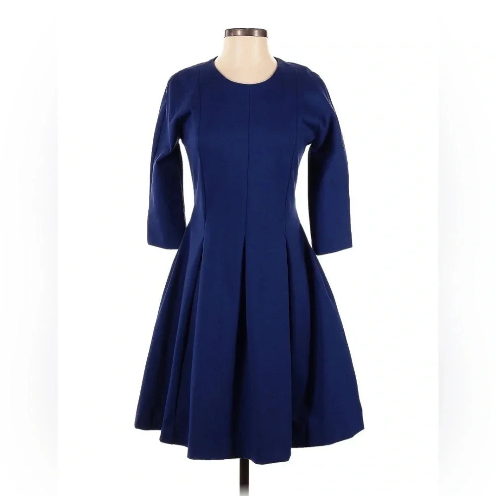 *Like New* Vintage Gap Designed Crafted Pleat Dress Knee Length w/ pocke…